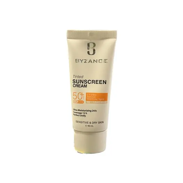ضد آفتاب بیزانس لایت بژ پوست خشک و حساسspf 50 40ml - 3
