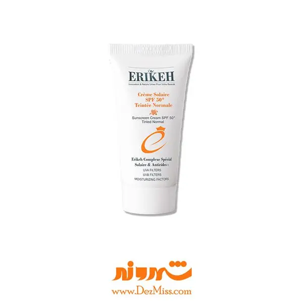 فلوئید ضدآفتاب ضد جوش رنگی (بژ روشن) اریکه SPF50 حجم 50 میل - 3