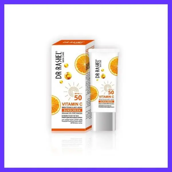 کرم ضد آفتاب بدون رنگ دکتر راشل SPF 50 مدل ویتامین سی ‌مناسب انواع پوست‌ حجم 50 میلی‌لیتر - 3