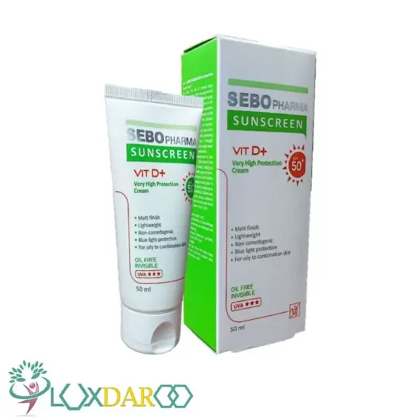 کرم ضد آفتاب بدون رنگ مای spf 50 مدل سبوفارما حجم 50 میلی لیتر - 3