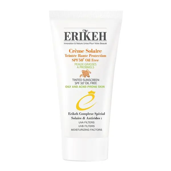 کرم ضد آفتاب SPF50 فاقد چربی و ضد جوش اریکه 50 میلی لیتری - 2