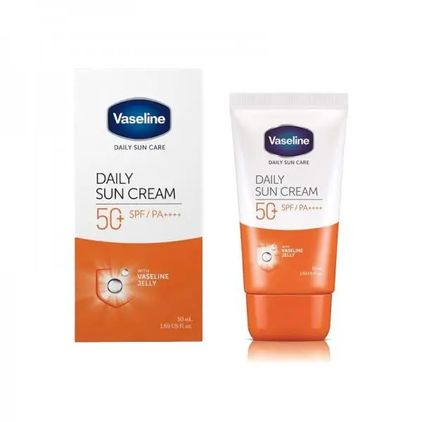 کرم ضد آفتاب بی رنگ وازلین  SPF50 مدل دیلی سان مناسب انواع پوست حجم 50 میلی لیتر - 6