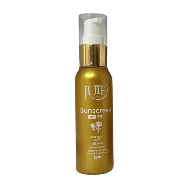 کرم ضد آفتاب پمپی ژوت SPF 50 مناسب انواع پوست حجم 50 میلی لیتر - رز لایت بژ - 2