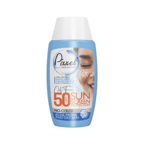 کرم ضد آفتاب SPF50 پیکسل مناسب پوست چرب و جوش دار 50 میلی لیتر - 6