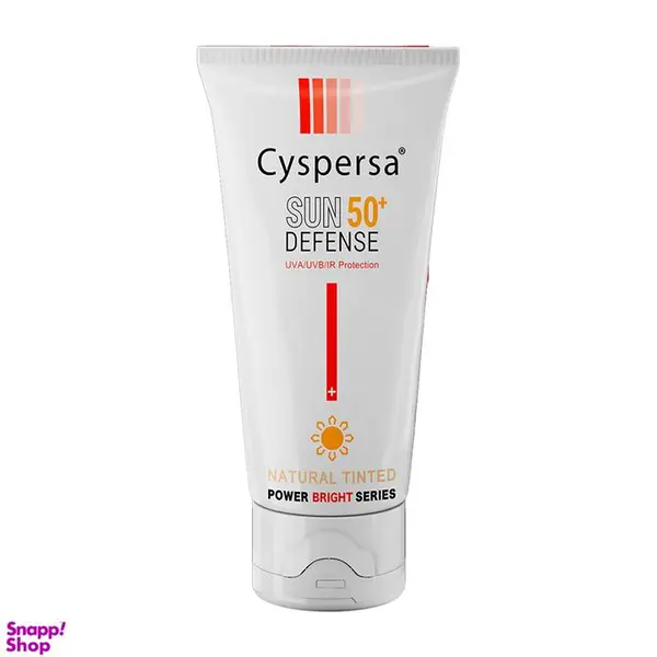 کرم ضدآفتاب رنگی ضد لک  SPF50 سیسپرسا 50 میلی لیتر - 2