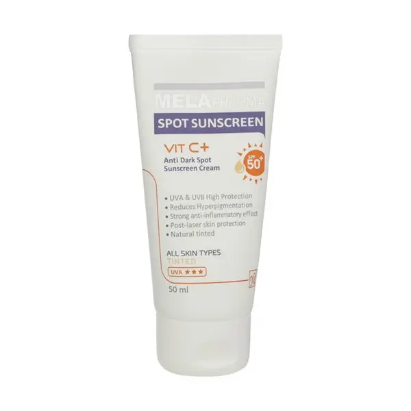 کرم ضد آفتاب ضد لک رنگی SPF 50 ملافارما مای 50 میلی لیتر - 2