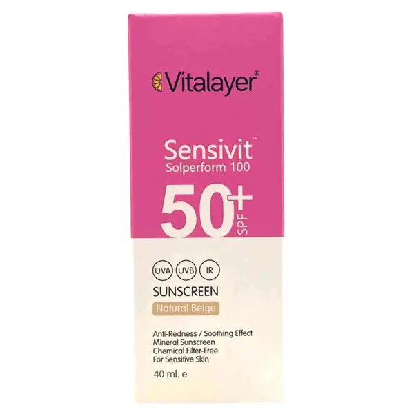 کرم ضد آفتاب SPF50 پوست حساس ویتالیر 50 میلی لیتر - 3
