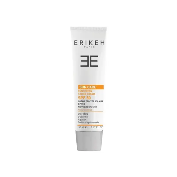 کرم ضد آفتاب Spf50 اریکه مناسب پوست معمولی و خشک حجم 50 میل - بژ طبیعی - 3