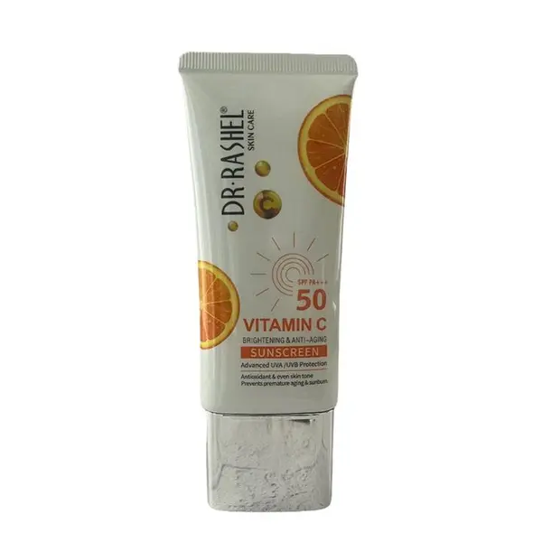 کرم ضد آفتاب بدون رنگ دکتر راشل SPF 50 مدل ویتامین سی ‌مناسب انواع پوست‌ حجم 50 میلی‌لیتر - 2