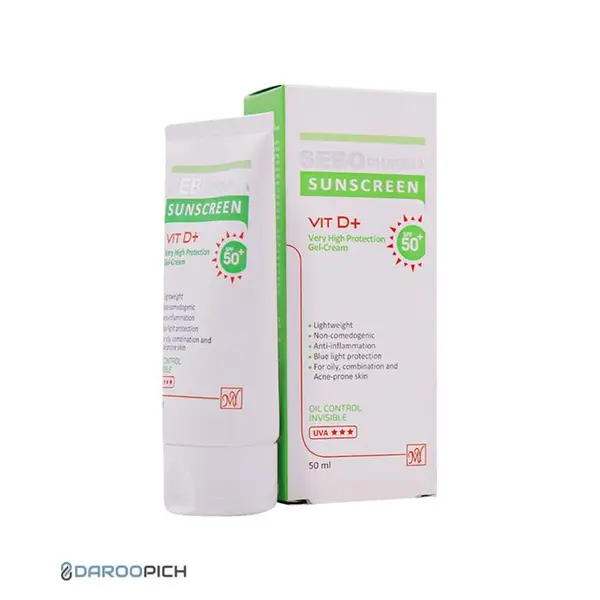 کرم ضد آفتاب بدون رنگ مای spf 50 مدل سبوفارما حجم 50 میلی لیتر - 2