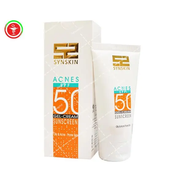 کرم ژل ضد آفتاب بی رنگ اکنس ساین اسکین SPF50 پوست مستعد جوش 50 میل - 3