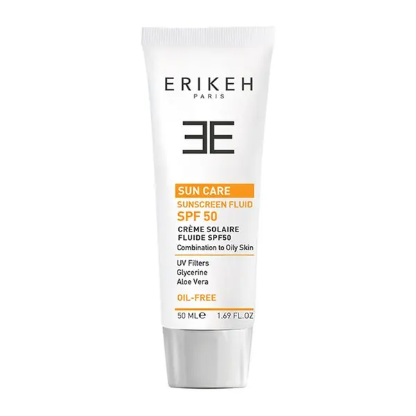 کرم ضد آفتاب SPF50 بژ طلایی پوست مختلط تا چرب اریکه 50 میل - 3
