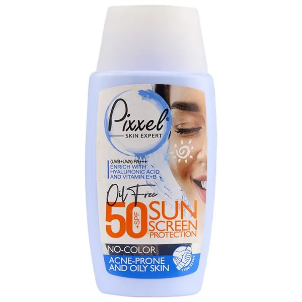 کرم ضد آفتاب SPF50 پیکسل مناسب پوست چرب و جوش دار 50 میلی لیتر - 2