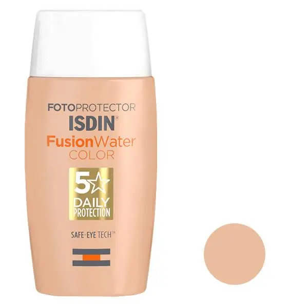 ضد آفتاب بی رنگ فیوژن واتر SPF 50 ایزدین 50 میلی لیتر - 6