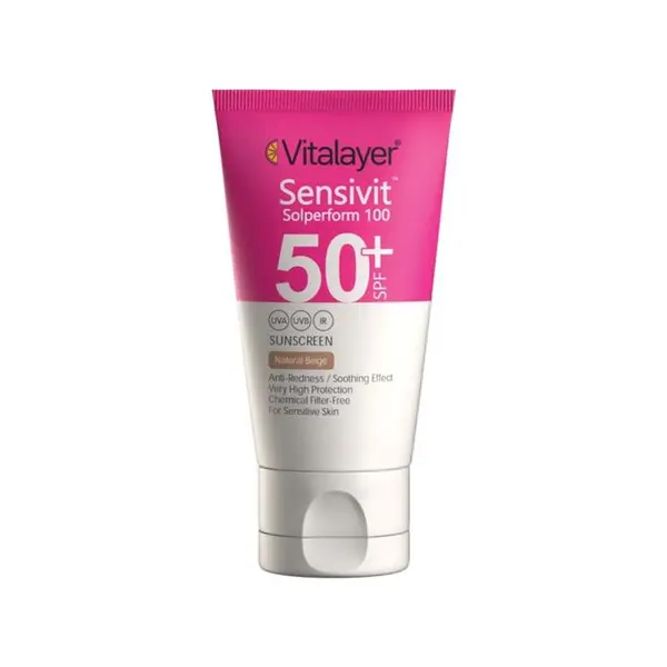 کرم ضد آفتاب SPF50 پوست حساس ویتالیر 50 میلی لیتر - 2