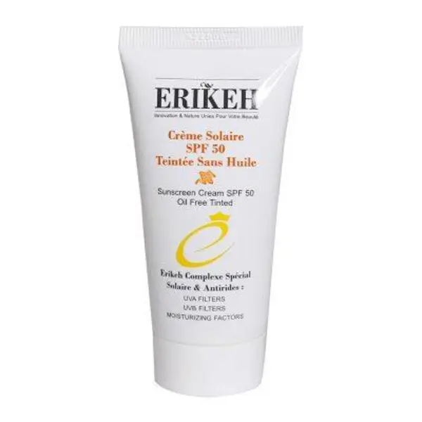 فلوئید ضدآفتاب ضد جوش رنگی (بژ روشن) اریکه SPF50 حجم 50 میل - 5