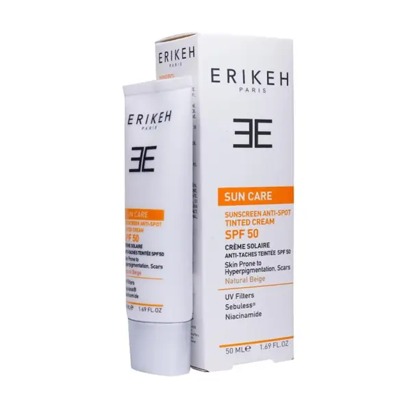 کرم ضد آفتاب و ضد لک SPF50 اریکه حجم 50 میل - بژ طبیعی (209314) - 3