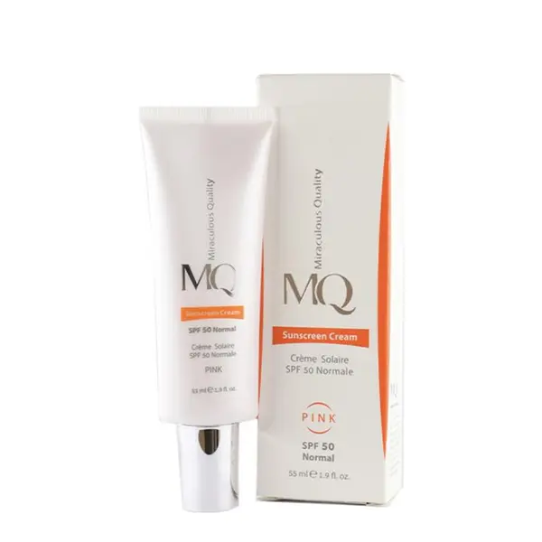 کرم ضدآفتاب ام کیو SPF50 نامرئی مناسب پوست نرمال و خشک حجم 55 میلی لیتر - 5