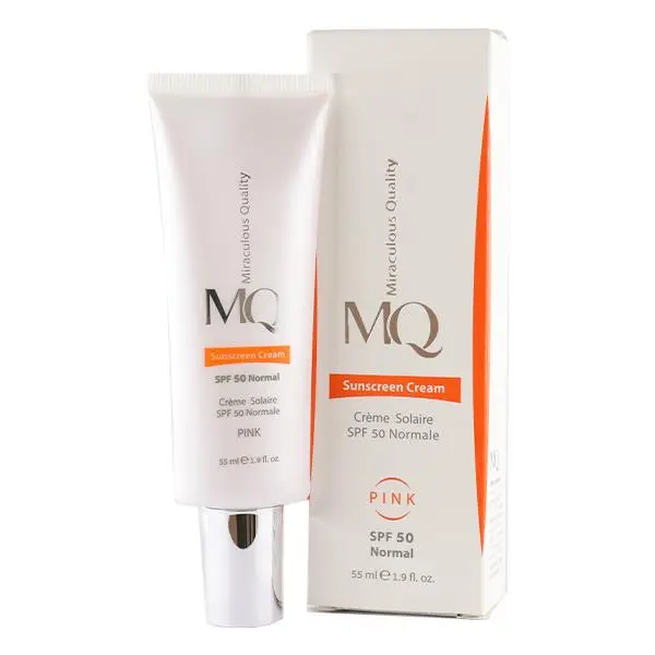 کرم ضدآفتاب ام کیو SPF50 نامرئی مناسب پوست نرمال و خشک حجم 55 میلی لیتر - 3