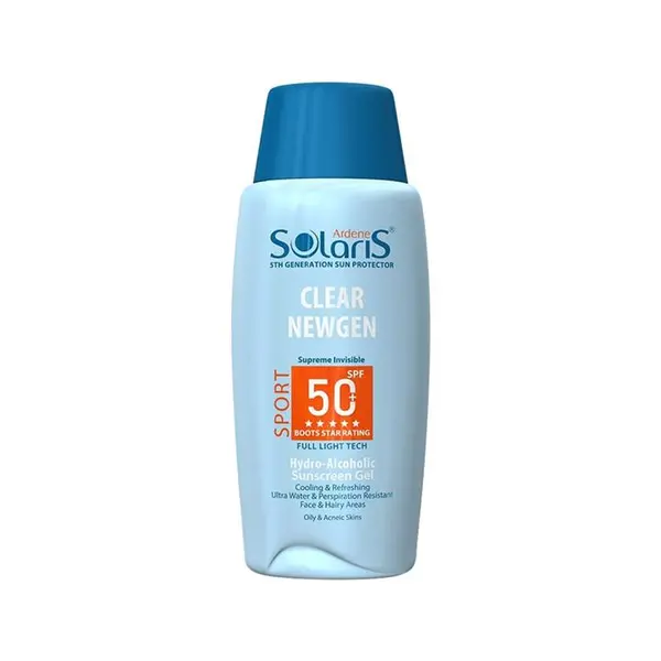 ژل هیدرو ااکلی ضد آفتاب SPF 50 آردن سولاریس Ardene Solaris مدل Clear Newgen حجم 100 میلی‌لیتر - 2