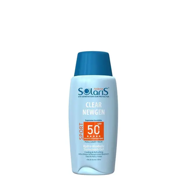 ژل هیدرو ااکلی ضد آفتاب SPF 50 آردن سولاریس Ardene Solaris مدل Clear Newgen حجم 100 میلی‌لیتر - 3