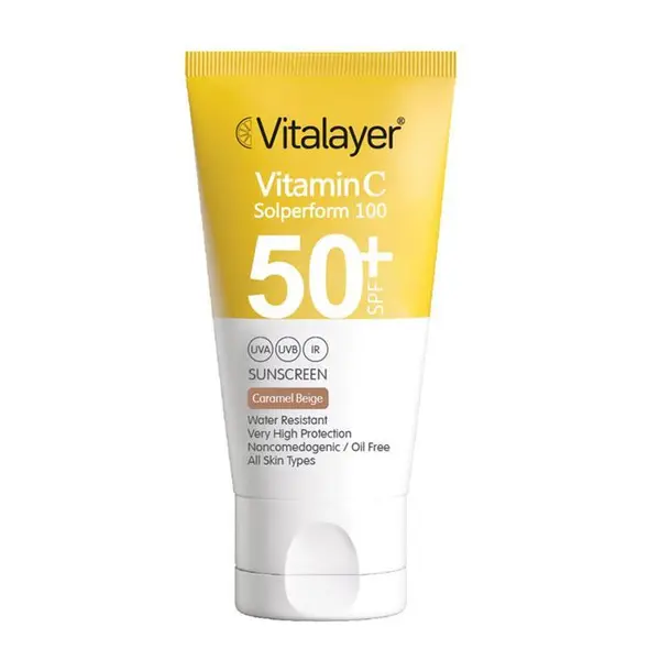 کرم ضد آفتاب رنگی ویتالیر SPF 50 مدل CB ‌مناسب انواع پوست‌ حجم 40 میلی‌لیتر - 2