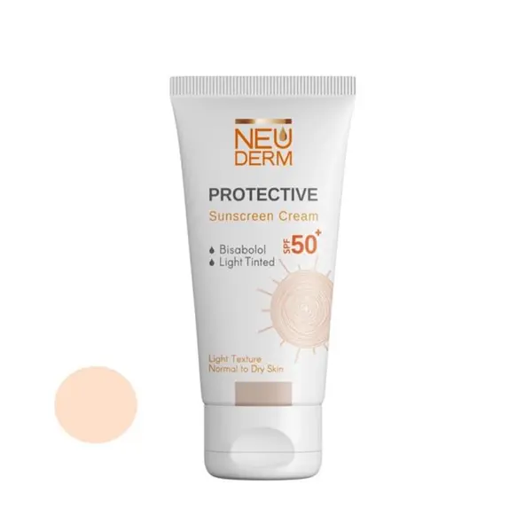 کرم ضد آفتاب رنگی نئودرم SPF50 مدل Highly مناسب انواع پوست حجم 50 میلی‌لیتر - 3