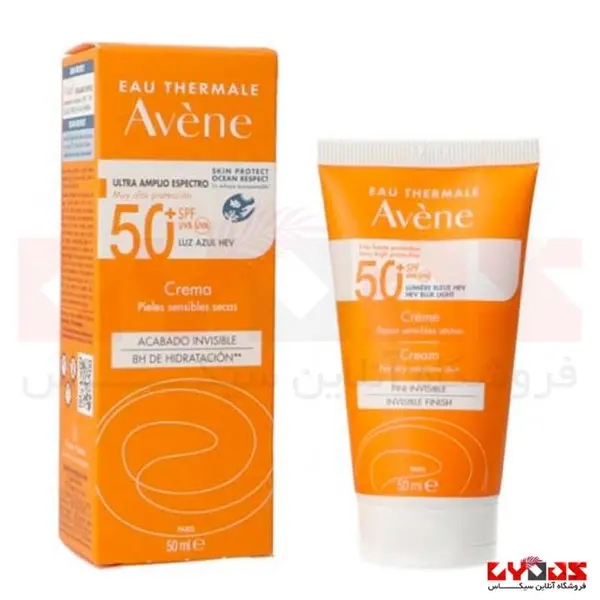 ضد آفتاب SPF50 پوست خشک و حساس مدل Invisible Finish اون 50 میل