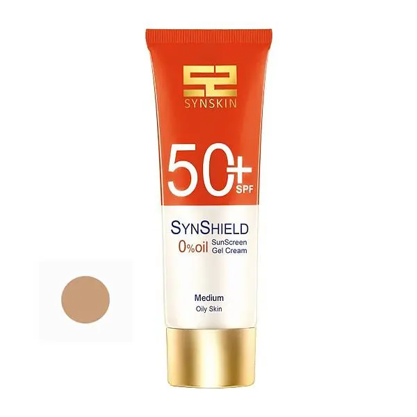 ژل ضد آفتاب رنگی ساین اسکین SPF 50 مدل M ‌مناسب پوست‌های چرب چرب حجم 50 میلی‌لیتر - 2