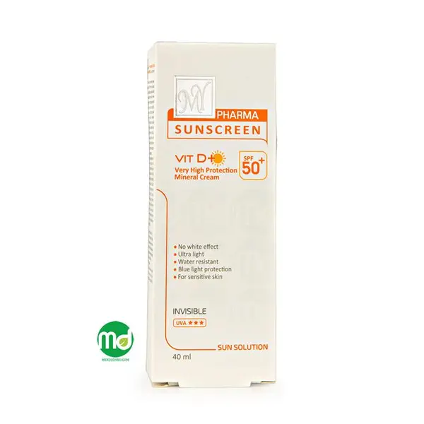کرم ضد آفتاب SPF50 مای فارما مدل Mineral Sun Solution حجم 40 میل - 4