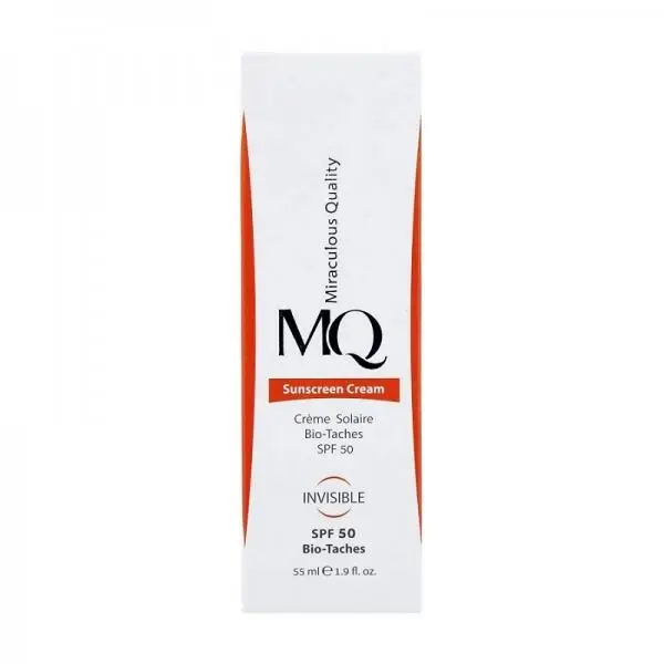 کرم ضد آفتاب بی رنگ پوست نرمال SPF50 ام کیو مدل S50 حجم 55 میلی لیتر - 4