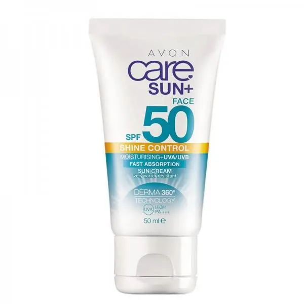 کرم ضد آفتاب بی رنگ آون فاقد چربی SPF50 مدل Shine Control حجم 50 میل - 2