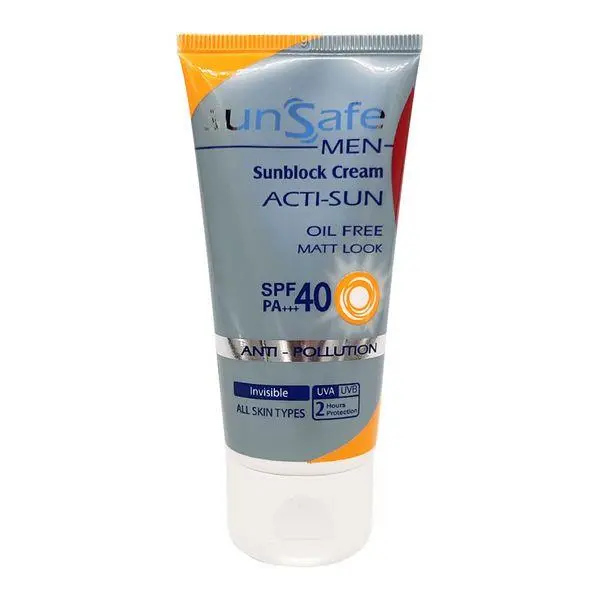 کرم ضد آفتاب SPF50 بدون رنگ سان سیف Sun Safe وزن 50 گرم - 6