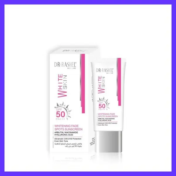 کرم ضد آفتاب بدون رنگ دکتر راشل SPF 50 مدل Whitening Fade Spots ‌مناسب برای انواع پوست حجم 50 میلی لیتر - 3