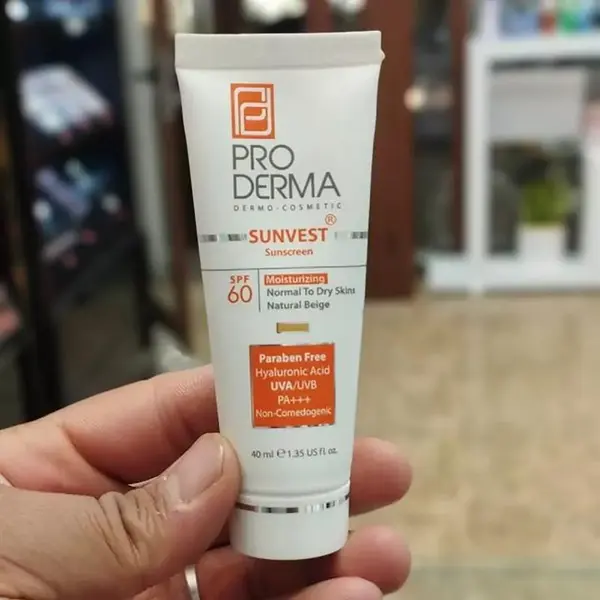 کرم ضد آفتاب و مرطوب کننده پرودرما مدل  SPF60 حجم 40 میلی لیتر - 5