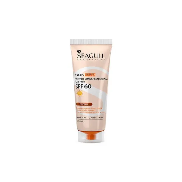کرم ضد آفتاب رنگی SPF 60 سی گل برنزه حجم 50 میل - 5