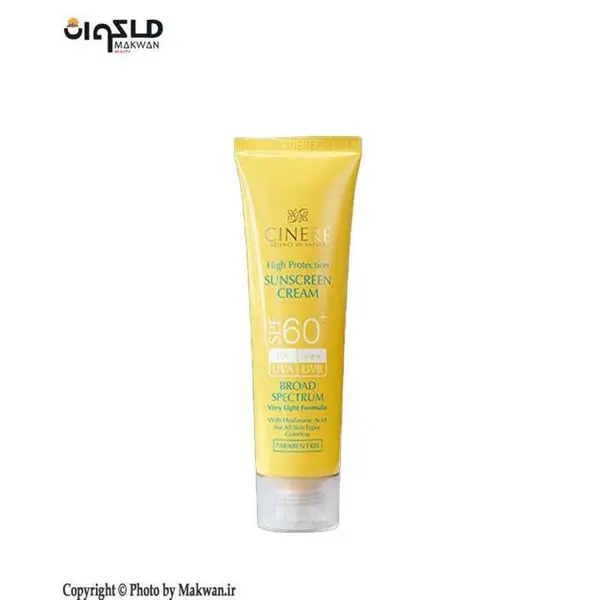 کرم ضد آفتاب سینره مناسب برای پوست خشک SPF 60 ظرفیت 50 میلی لیتر - 4