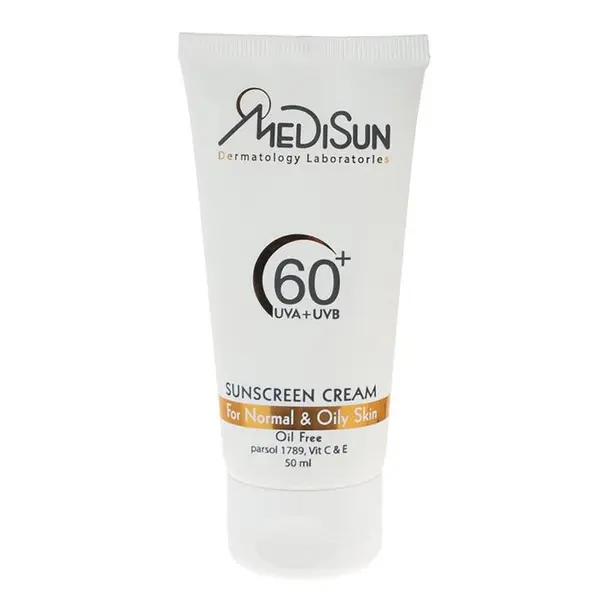 کرم ضد آفتاب SPF60+ مدیسان مناسب آقایان 50 میلی لیتر - 3