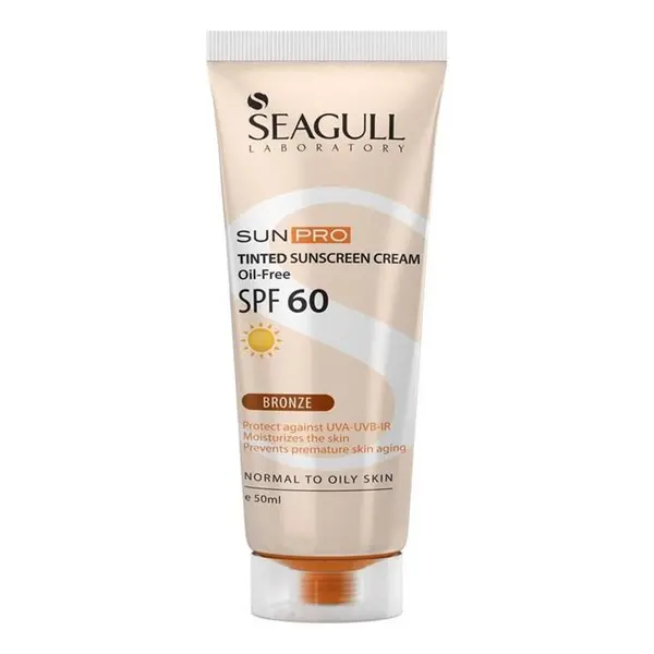 کرم ضد آفتاب رنگی SPF 60 سی گل برنزه حجم 50 میل - 4