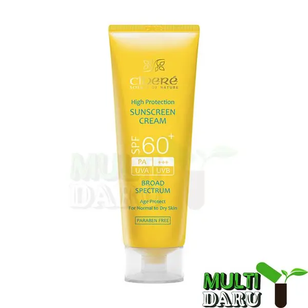 کرم ضد آفتاب سینره مناسب برای پوست خشک SPF 60 ظرفیت 50 میلی لیتر - 2
