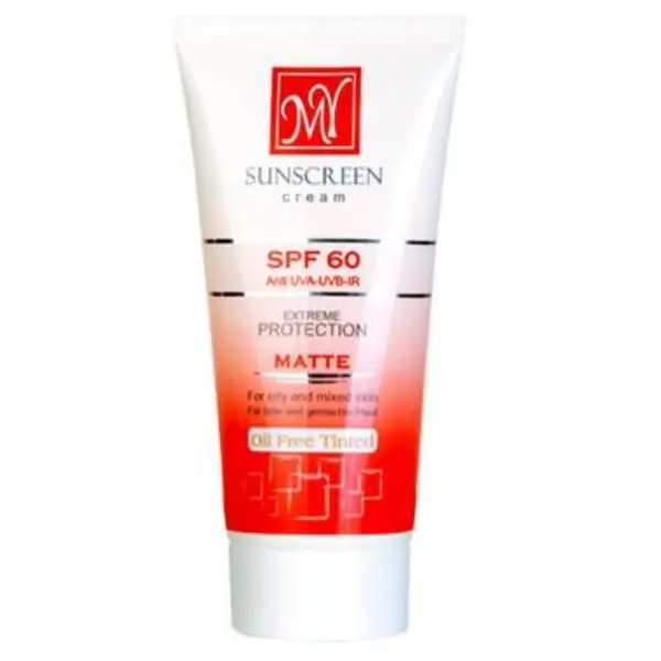 کرم ضد آفتاب فاقد چربی SPF 60 مای مدل مات مناسب پوست های چرب و مختلط 50 میلی لیتر - 5