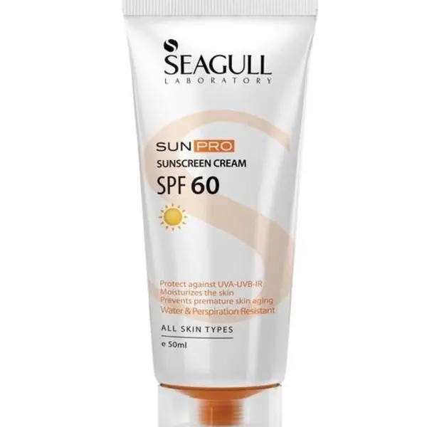 کرم ضد آفتاب بی رنگ SPF60 مناسب انواع پوست سی گل 50 میل - 6