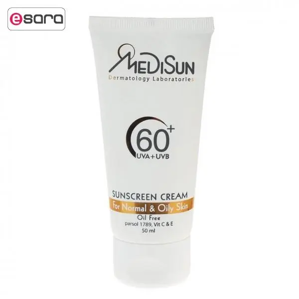 کرم ضد آفتاب SPF60+ مدیسان مناسب آقایان 50 میلی لیتر - 4