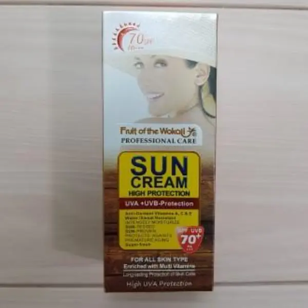 کرم ضد آفتاب spf70 وکالی wokali حجم 130 میل - 4