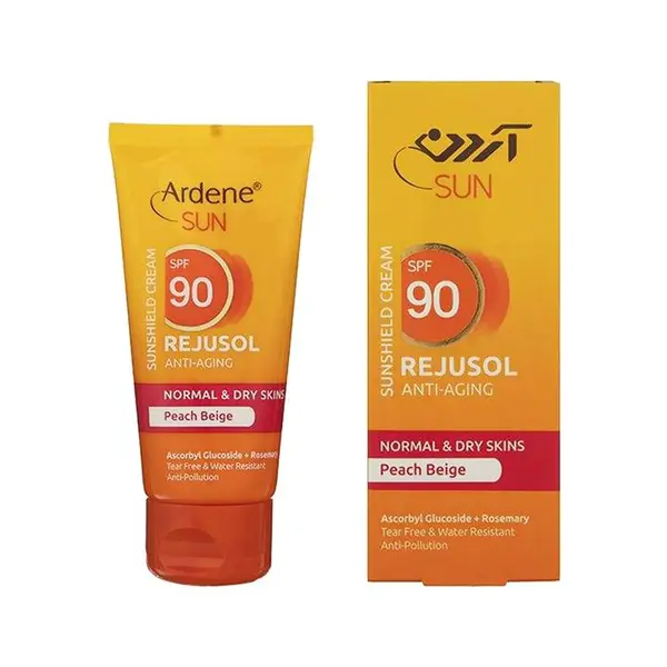 کرم ضد آفتاب رژوسول آردن SPF90  سان مدل Peach Beige مقدار 50 گرم برای پوست های معمولی و خشک - 6