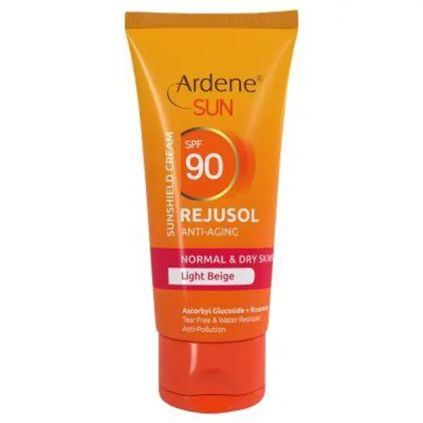 کرم ضد آفتاب رژوسول آردن SPF90  سان مدل Peach Beige مقدار 50 گرم برای پوست های معمولی و خشک - 2