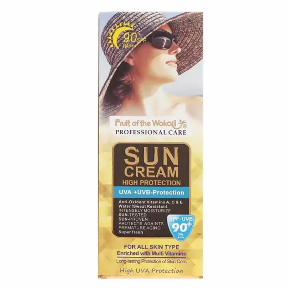 کرم ضد آفتاب وکالی spf90 حجم 130 میلی لیتر ا Vokali sun cream