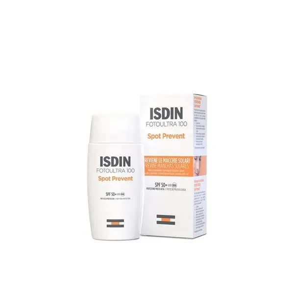 فلویید ضد آفتاب ایزدین مدل Spot prevent fusion fluid spf 50 حجم 50 میلی لیتر - 5