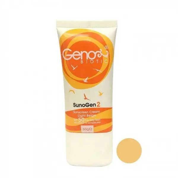 کرم ضد آفتاب ژنوبایوتیک مدل Sunogen2 مقدار 50 گرم - 6