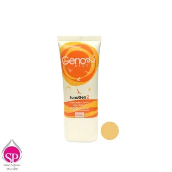 کرم ضد آفتاب ژنوبایوتیک مدل Sunogen2 مقدار 50 گرم - 5